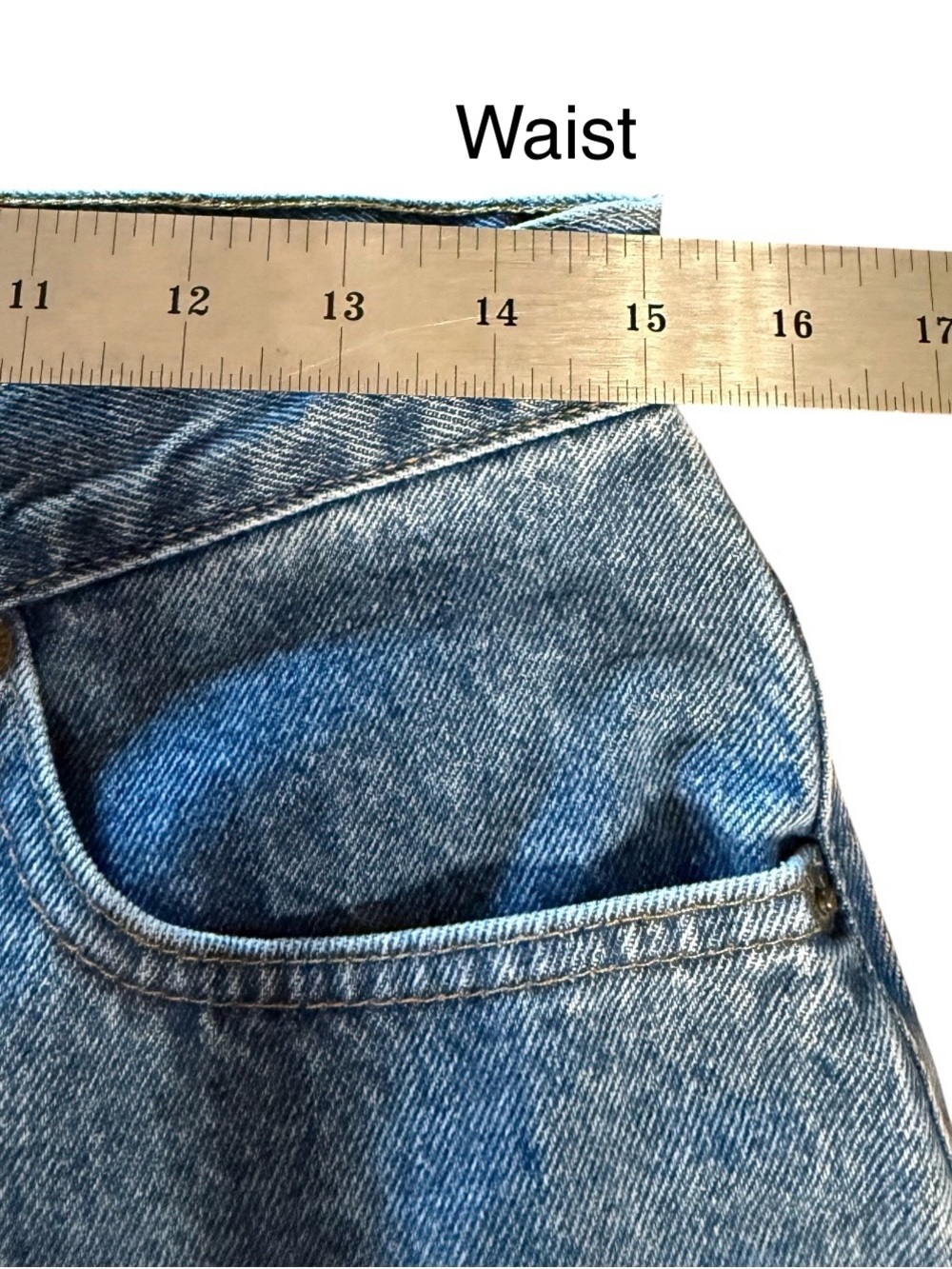 Vintage EXP Express Jeans Womens 13/14 High Rise Mom Jeans Made USA Cotton - Picture 10 of 15